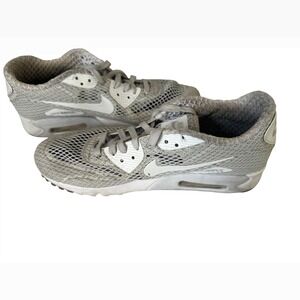 Nike Air Max 90 Better‎ World Mesh Running Shoes Sneakers Gray Sz 9.5 810170-001